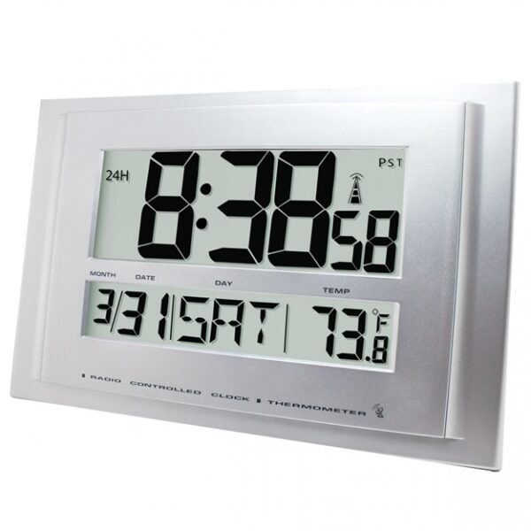 DIGITAL WALL CLOCK WITH ALARM