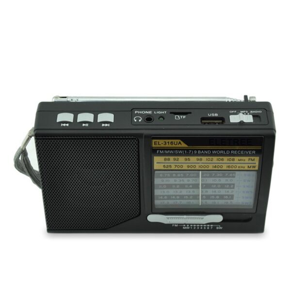 High Sensitivity HN-316UA Analogue MP3 Radio