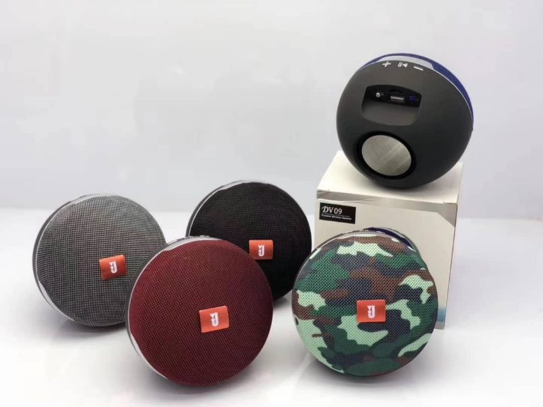 ROUND SHAPED PORTABLE BLUETOOTH SPEAKER Online Shop