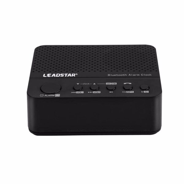 Leadstar Portable Bluetooth Alarm Clock with MP3 and FM