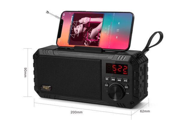 HF Portable Bluetooth Speaker/Radio/AM/SW - Image 4