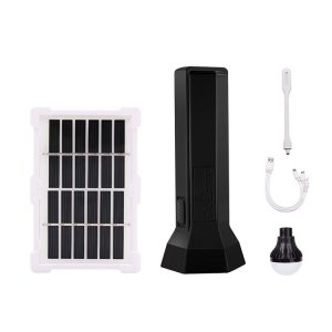 Portable Solar Flash Light with Study Lamp