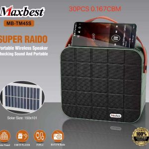 Maxbest TM45S Bluetooth Speaker/Fm